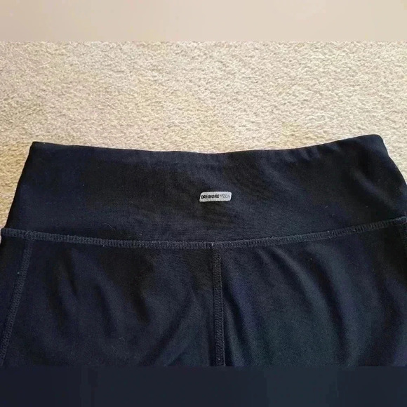 ❤️ Athletic Works  Black Leggings with Reflective Stripe Size XS - Picture 8 of 11